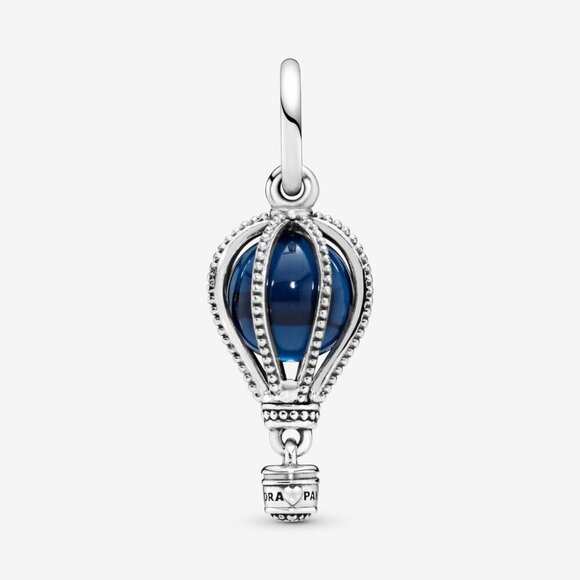 Pandora Blue Hot Air Balloon Travel Charm - Picture 2 of 4